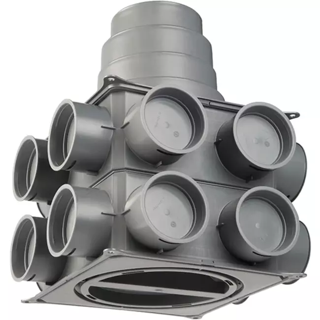 Cassetta di distribuzione dell’aria Ubbink DBOX 208V180VE - 16 collegamenti