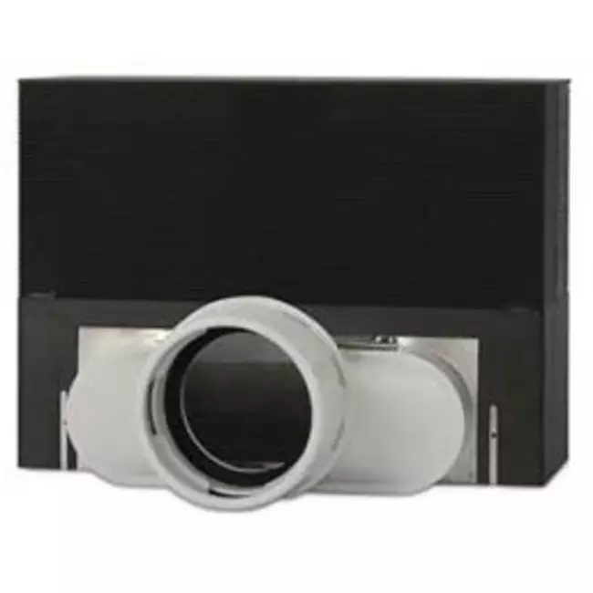 Vent-Axia Uniflexplus collettore a pavimento per la ventilazione, griglia esclusa Ø90 mm