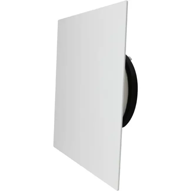 Valvola di design a soffitto o a muro Vasco deluxe quadrata dritta (incl. smiley)