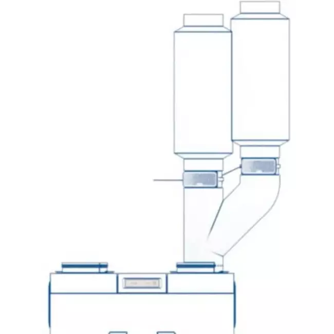 Orcon HRC-425 Ecosmart sistema di ventilazione meccanica con recupero di calore con 2 zone di controllo - 425 m³/h