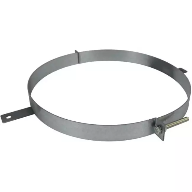 Staffa a pavimento sendzimir zincata Ø 250 mm (245-265)