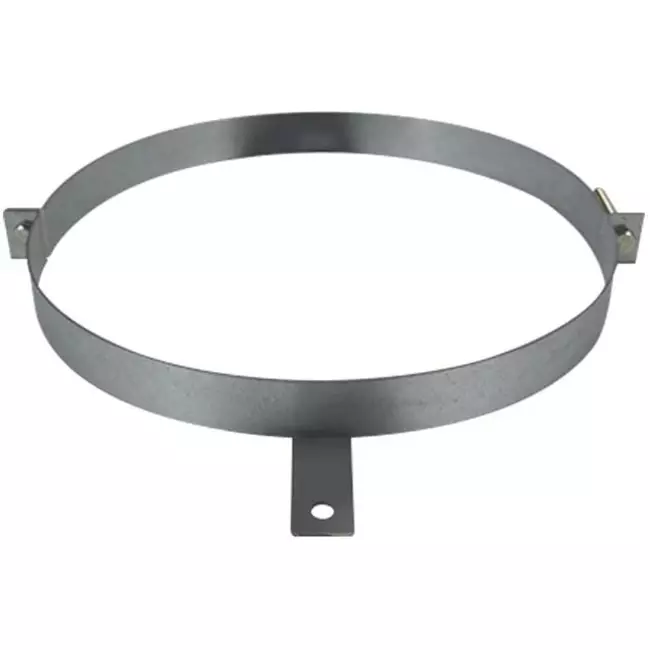 Staffa a pavimento sendzimir zincata Ø 250 mm (245-265)