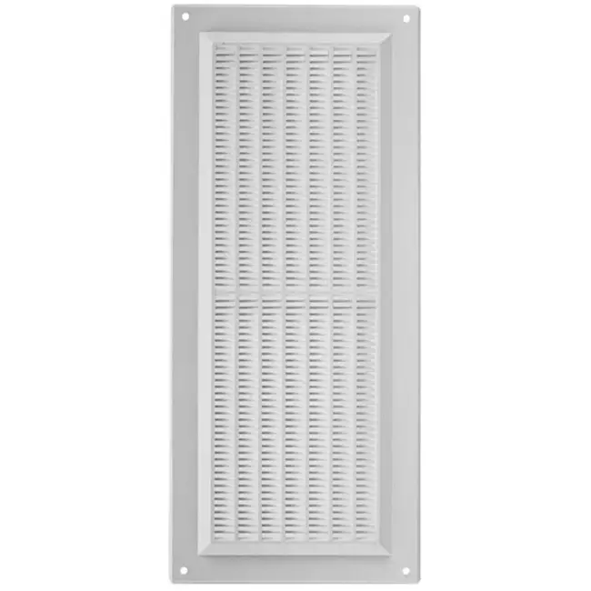 Griglia di aerazione rettangolare con grata 130x300 bianca - VR1330