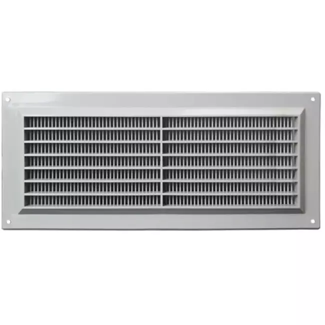 Griglia di aerazione rettangolare con grata 130x300 grigia - VR1330P