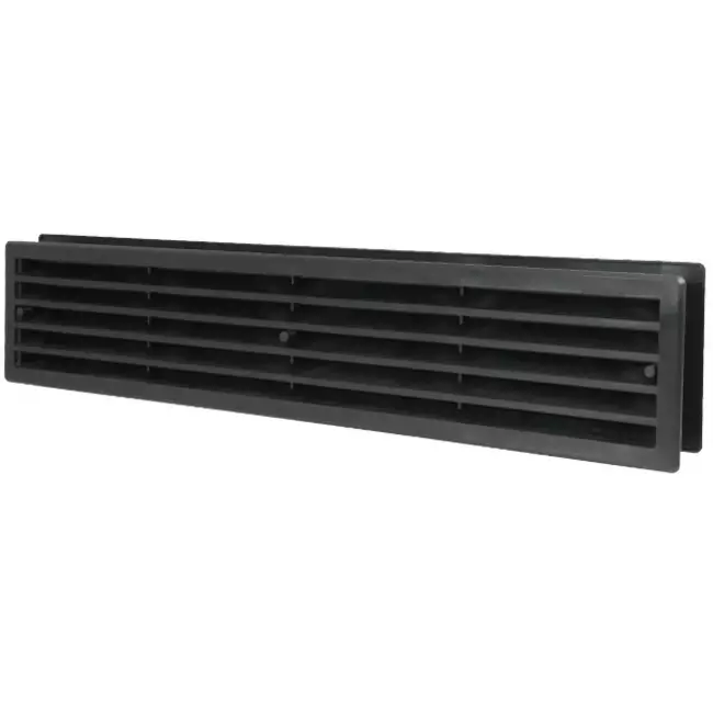 Griglia per porta 450x92 mm nera - VR459M