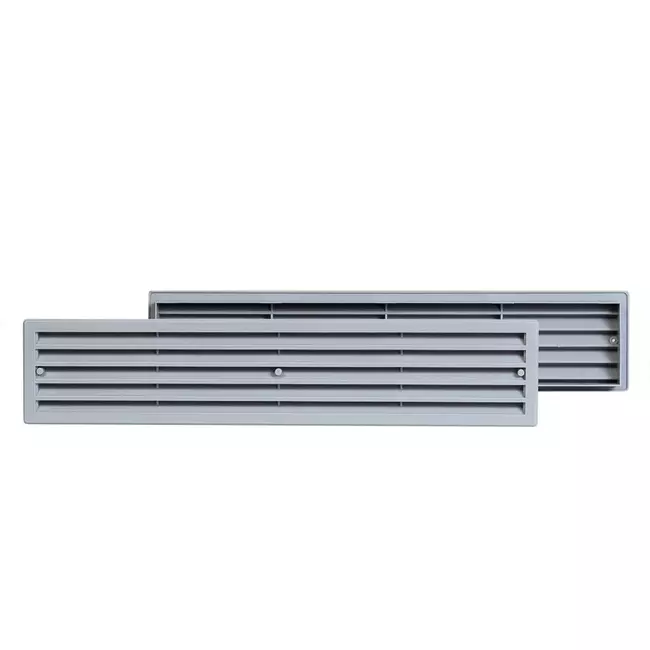 Griglia in plastica 450x92 mm grigia - VR459P