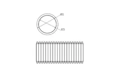 Ubbink Air Excellent 50 metri di condotto flessibile 48C 90 75