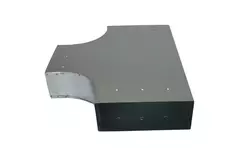 Raccordo a T 90 gradi 300x80 mm - 170x80 mm per canalizzazione