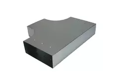 Raccordo a T 90 gradi 300x80 mm - 170x80 mm per canalizzazione
