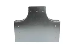 Raccordo a T 90 gradi 300x80 mm - 170x80 mm per canalizzazione