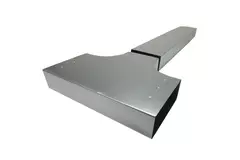 Raccordo a T 90 gradi 300x80 mm - 170x80 mm per canalizzazione