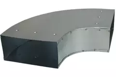 Curva 90 gradi 170x80 mm orizzontale per canalizzazione