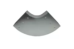 Curva 90 gradi 170x80 mm orizzontale per canalizzazione