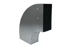 Curva 90 gradi 170x80 mm orizzontale per canalizzazione