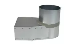 Tubo angolare 170x80 mm con diametro 160 mm per canalizzazione