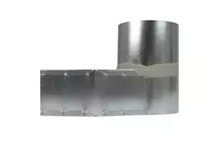 Tubo angolare 170x80 mm con diametro 160 mm per canalizzazione