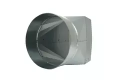 Adattatore 170x80 mm a diametro 150 mm per canalizzazione
