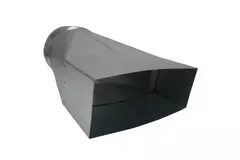 Adattatore 170x80 mm a diametro 150 mm per canalizzazione