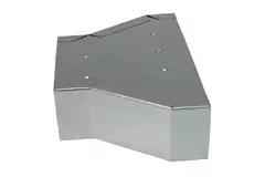 Adattatore da 220x80 mm a 170x80 mm per canalizzazione