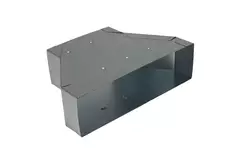 Adattatore da 220x80 mm a 170x80 mm per canalizzazione