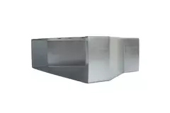 Adattatore da 220x80 mm a 170x80 mm per canalizzazione