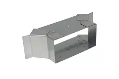 Attacco laterale 170x80 mm per canna fumaria