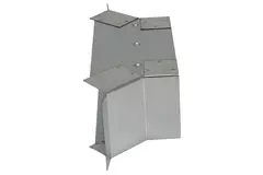 Attacco laterale 170x80 mm per canna fumaria
