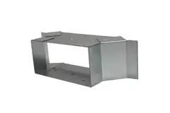 Attacco laterale 170x80 mm per canna fumaria