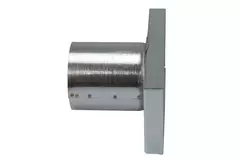 Coperchio 170x80 mm con raccordo diametro 80 mm per canna fumaria