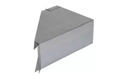 Attacco laterale 170x80 mm 45 gradi per canalizzazione