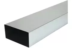 Canale gettato in fusione zincato 170x80 mm per lunghezza 1500 mm