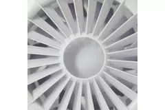Aspiratore per il bagno Ø 100 mm bianco - aRid 100 BB TS