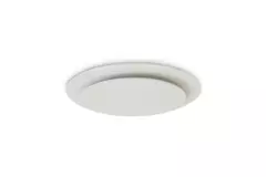 Valvola di design a soffitto o a muro Vasco deluxe tonda (incl. smiley)