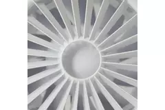Aspiratore per il bagno Ø 120 mm bianco - aRid 120 BB TS