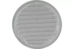 Griglia di aerazione in metallo tonda Ø 125 mm grigia - MR125P - RAL9006