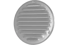 Griglia di aerazione in metallo tonda Ø 125 mm grigia - MR125P - RAL9006
