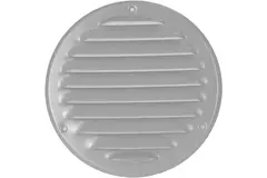 Griglia di aerazione in metallo tonda Ø 125 mm grigia - MR125P - RAL9006
