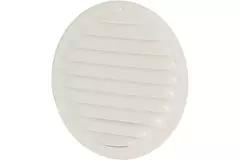 Griglia di aerazione metallica rotonda Ø 160 mm bianca - MR160 - RAL9016