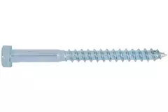Bullone per legno 8x50mm zincato (200)