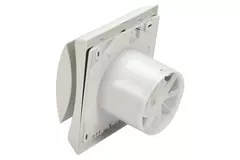 Itho Daalderop aspiratore per il bagno Ø100 mm- bianco con timer BTV-N201 T