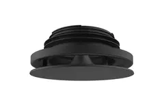 Vent-Axia Uniflexplus RV Z 125 mm valvola di alimentazione e scarico regolabile - nero