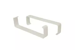 Staffe rettangolari in plastica (2 pezzi) 220X55 mm- KZ25