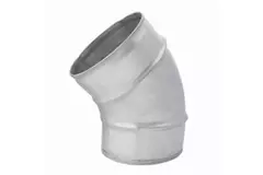 Curvatura diametro 80 mm 45 gradi (non sicura)