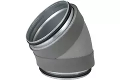 Termodotto 13 mm diametro di curvatura 160 mm 45 gradi isolato