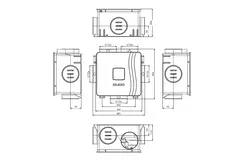 DucoBox Reno 325 m³/h - spina di sicurezza