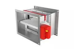 Serranda tagliafuoco rettangolare a funzionamento manuale - E-FD25 600x500 R