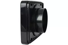 Vent-Axia Lo-Carbon iQ design piatto aspiratore per il bagno NERO Ø100 - 125 mm