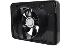 Vent-Axia Lo-Carbon iQ design piatto aspiratore per il bagno NERO Ø100 - 125 mm