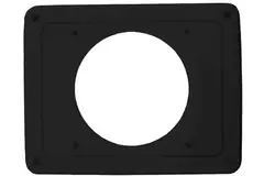 Vent-Axia Lo-Carbon iQ design piatto aspiratore per il bagno NERO Ø100 - 125 mm
