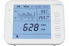 Misuratore di CO2 EnviSense con datalogger - inclusa dashboard digitale